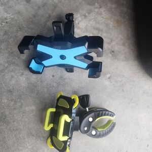Handle bar phone holders